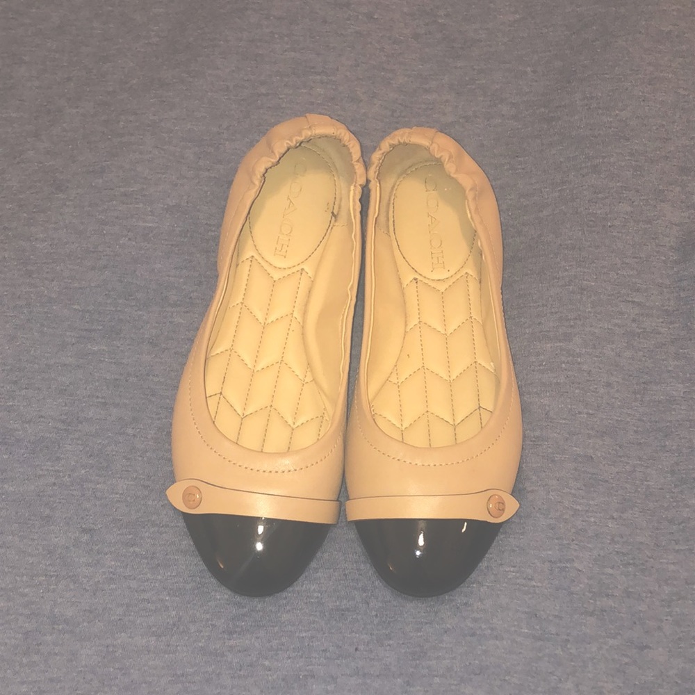 Coach ballet flats